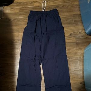 Navy scrub pants